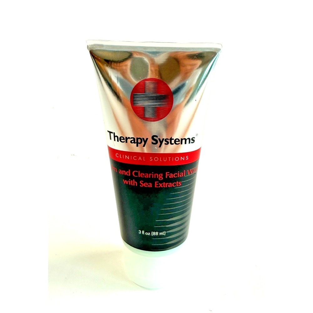 Therapy Systems Calm & Clearing Facial With Sea Extract 3oz Travel Size NEW!